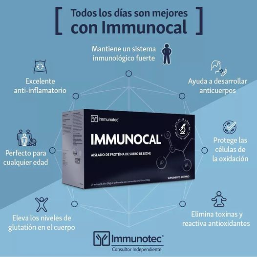 ¿Te han platicado todos los beneficios de Immunocal?